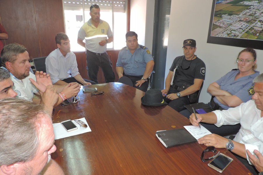 Reunión de seguridad - Foto CdF