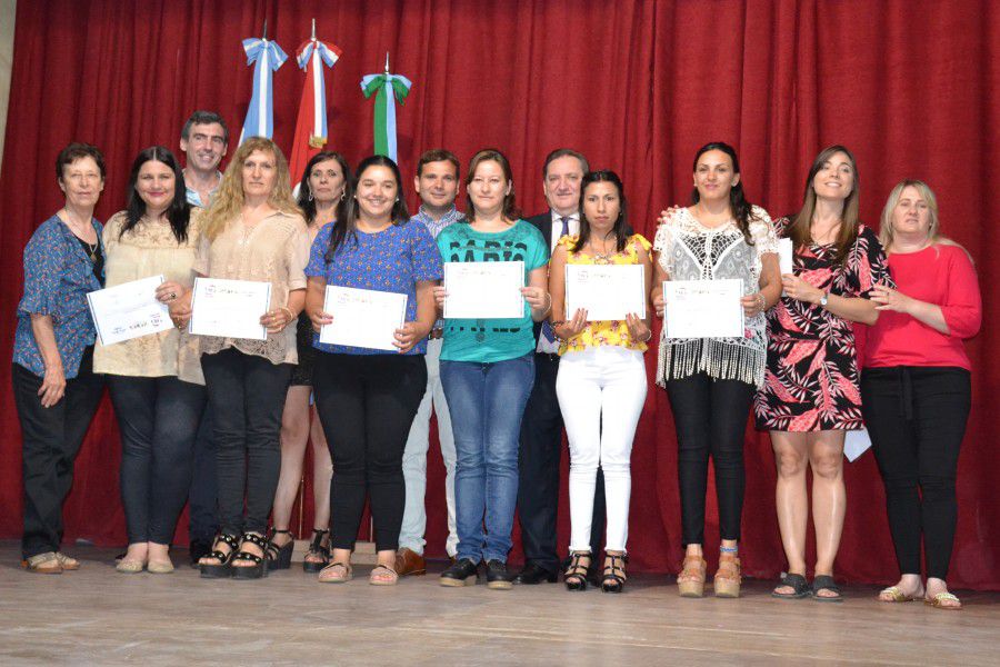 Entrega de diplomas - Escuela de Artes y Oficios