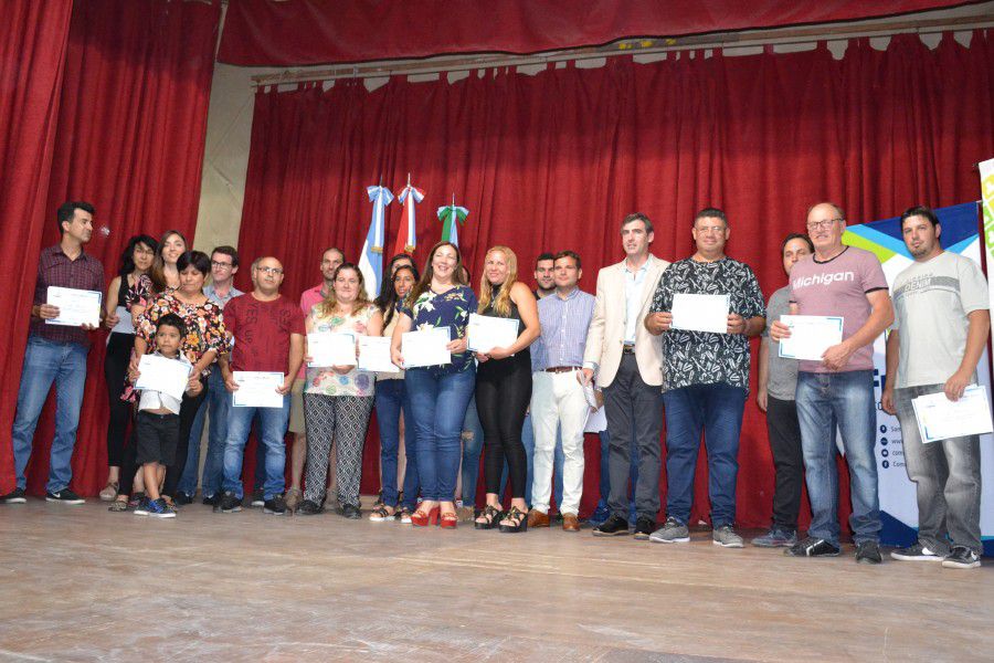 Entrega de diplomas - Escuela de Artes y Oficios