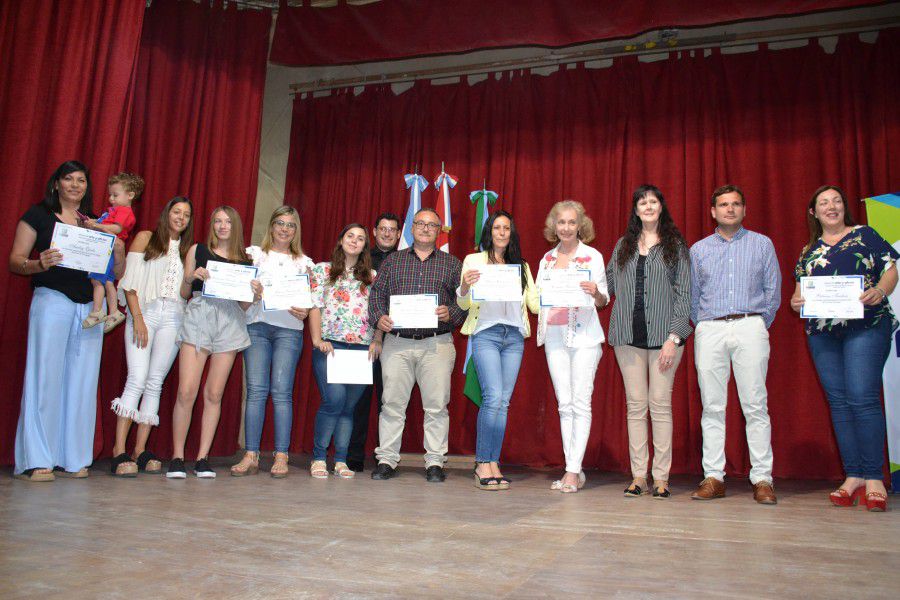 Entrega de diplomas - Escuela de Artes y Oficios