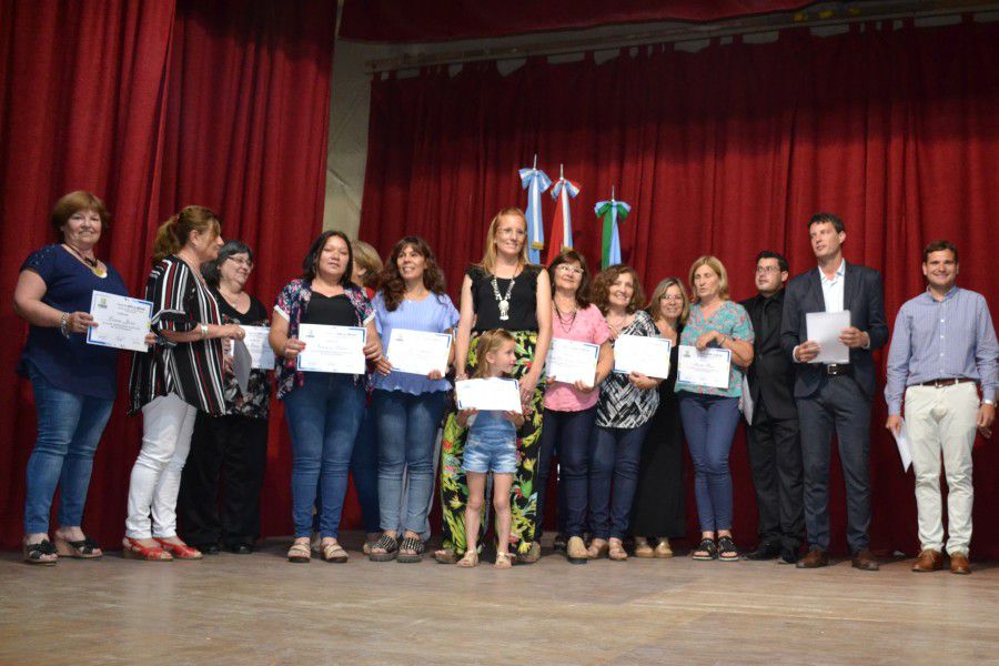 Entrega de diplomas - Escuela de Artes y Oficios