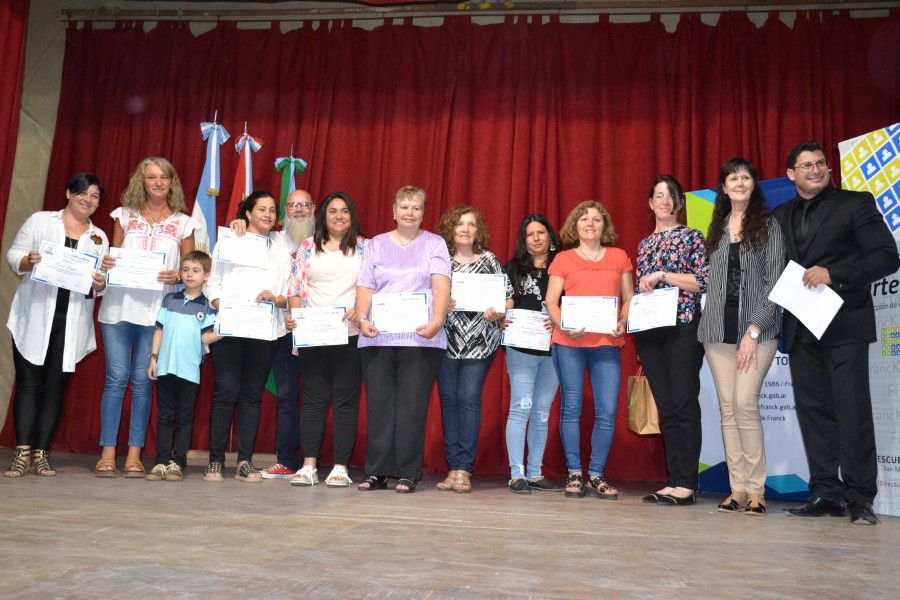 Entrega de diplomas - Escuela de Artes y Oficios