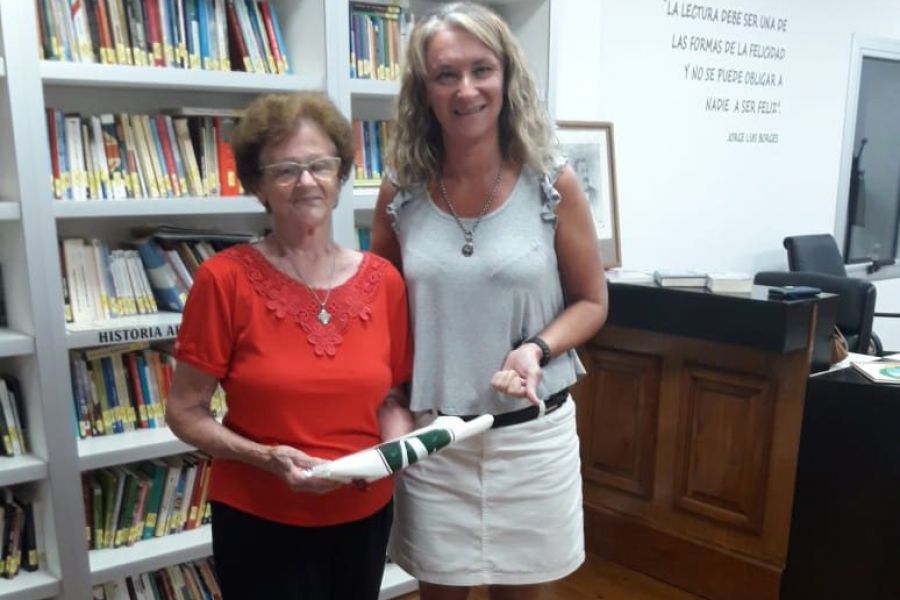 Lectores premiados en la Biblioteca