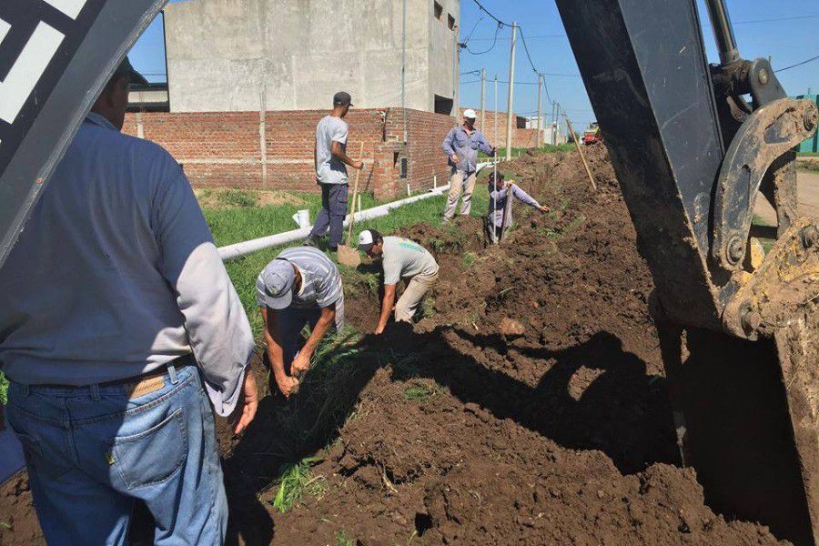 Cloacas en Barrio Sur