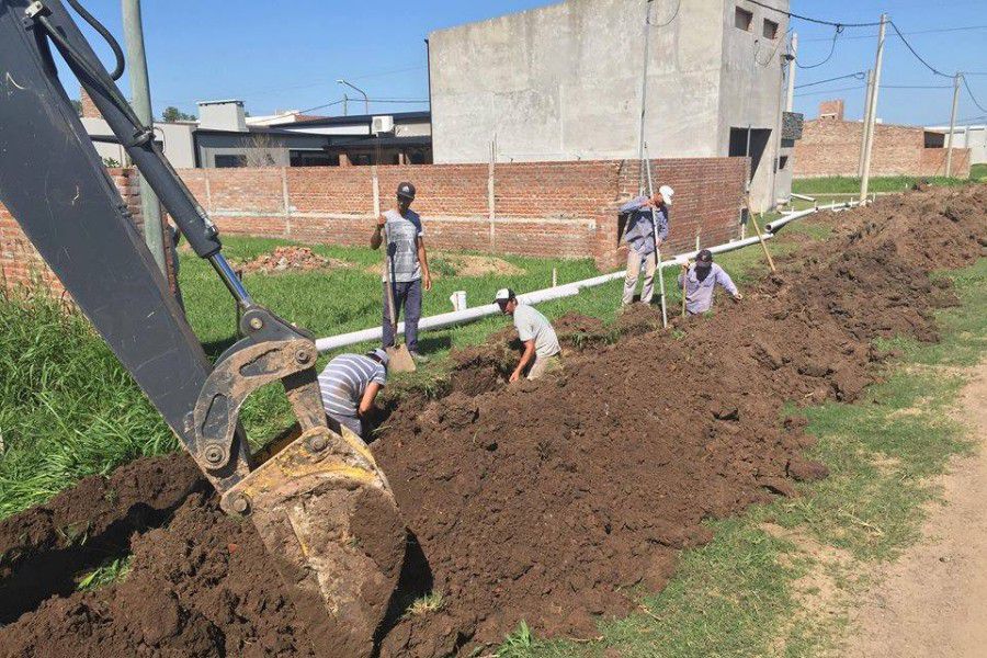 Cloacas en Barrio Sur