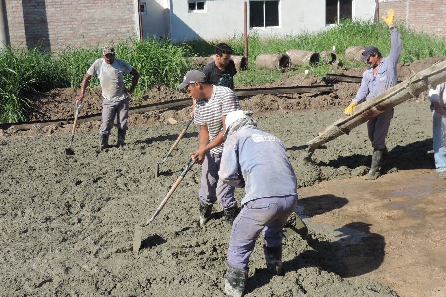 Pavimentación en calle Los Andes