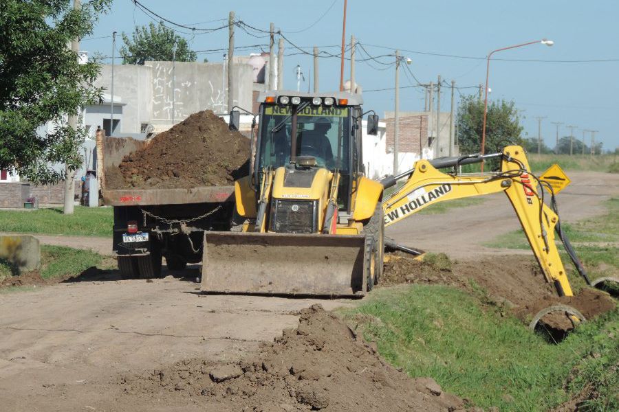 Pavimentación en calle Los Andes