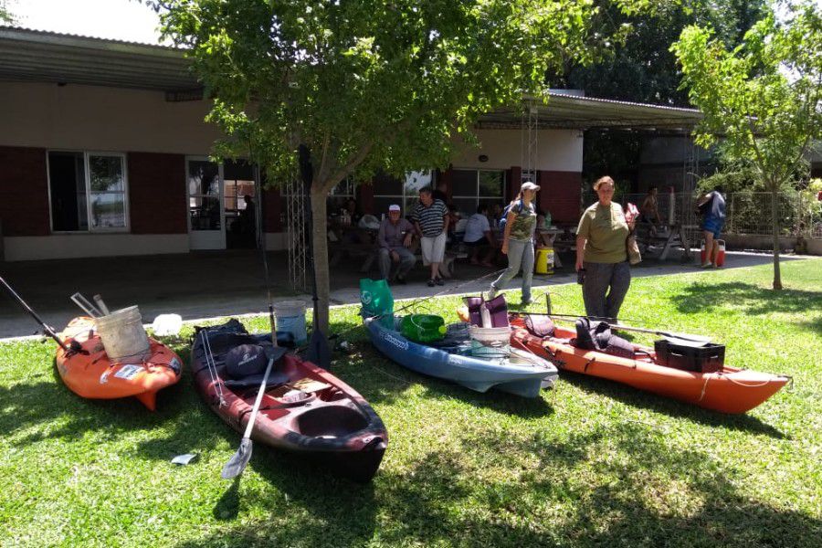 Pescando Kayak