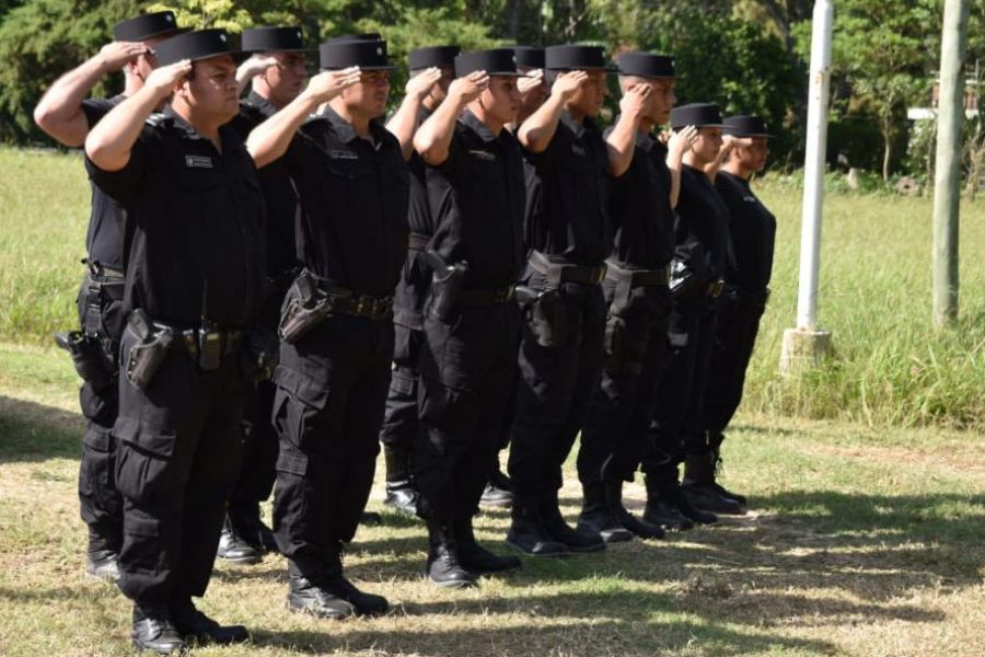 Acto Policial - Inauguración de calle