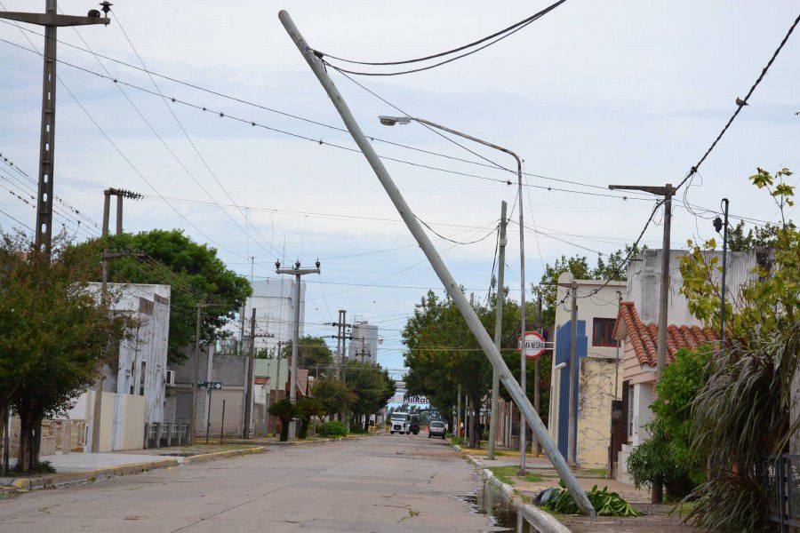 Fuerte temporal en Franck