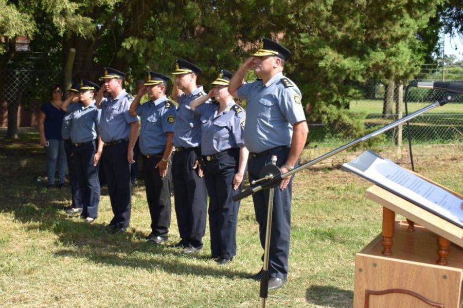 Acto Policial - Inauguración de calle