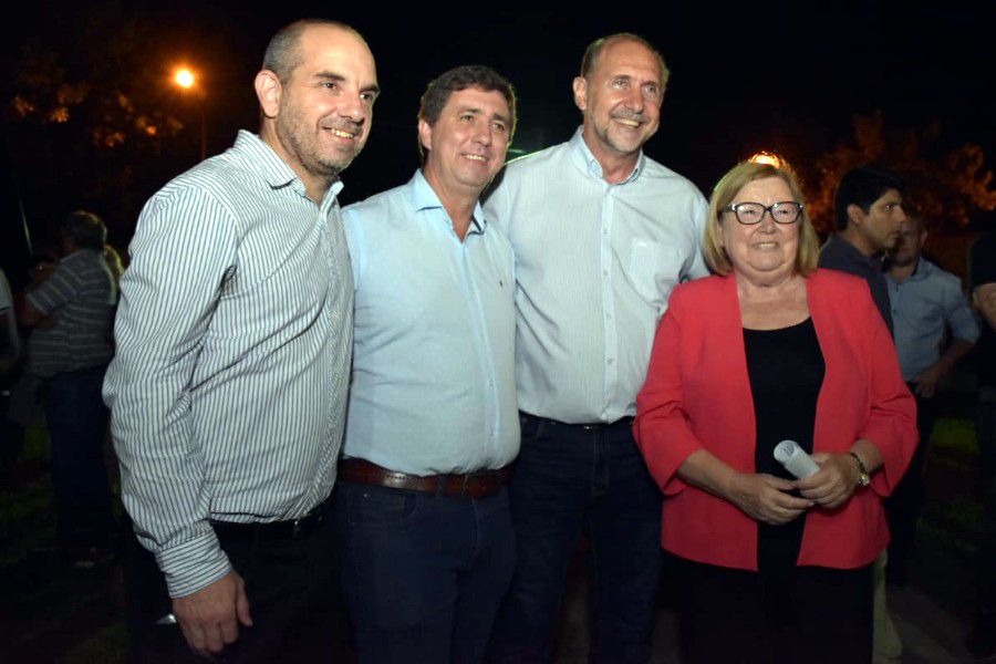 Pirola con Meiners y Perotti en Esperanza