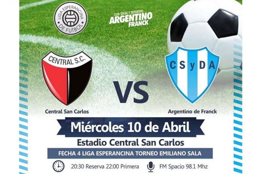 Central y Argentino se ponen al día