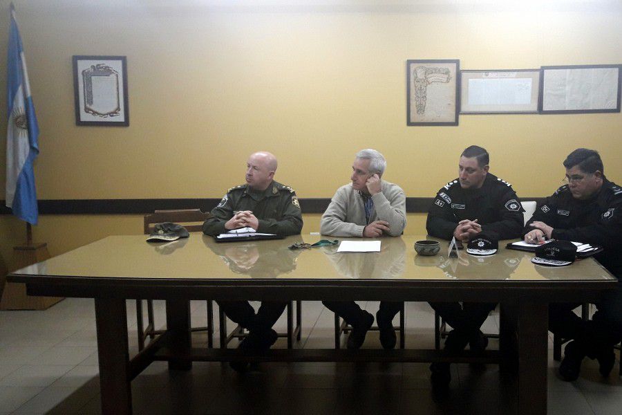 Reunión de seguridad rural en la SRLC