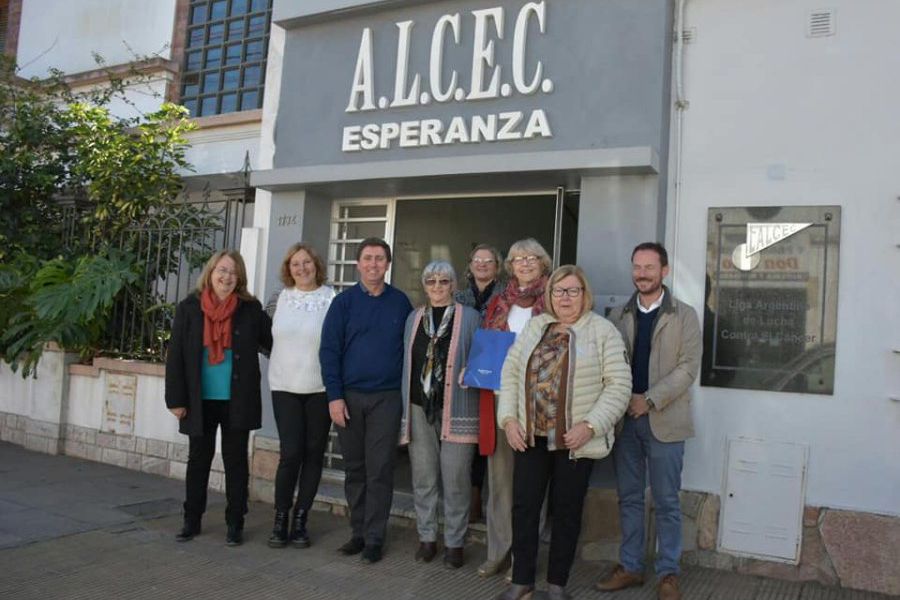 Pirola con Meiners en Esperanza