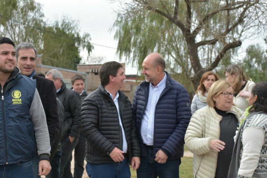 Pirola con Meiners y Perotti en Esperanza