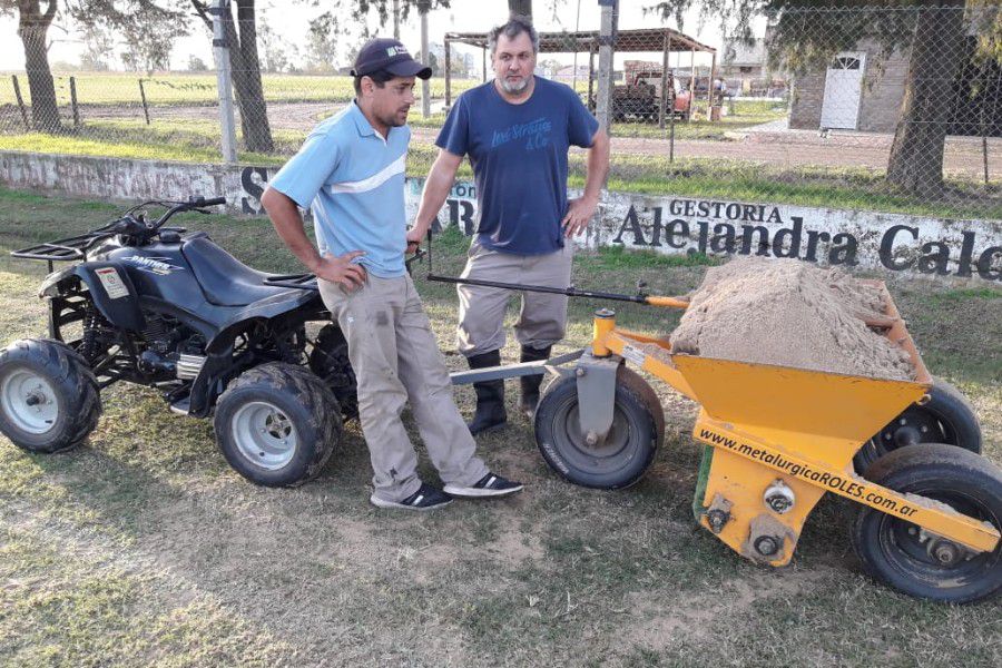 Sembrado en el Venancio Rathge