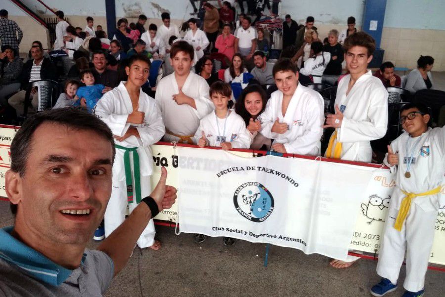 Taekwondo del CSyDA en Coronda