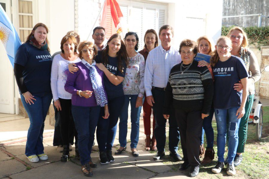 Pirola en la Casa del Senado