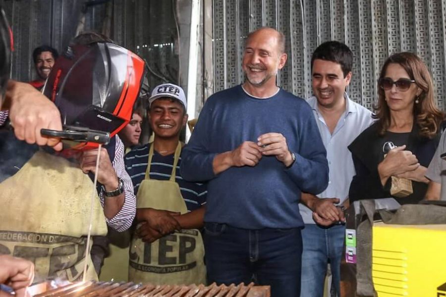 Bielsa y Perotti en Rosario