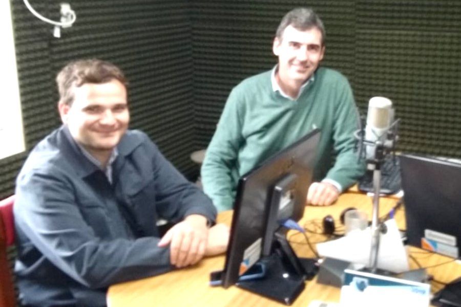 Damián Franzen y Javier Enrico