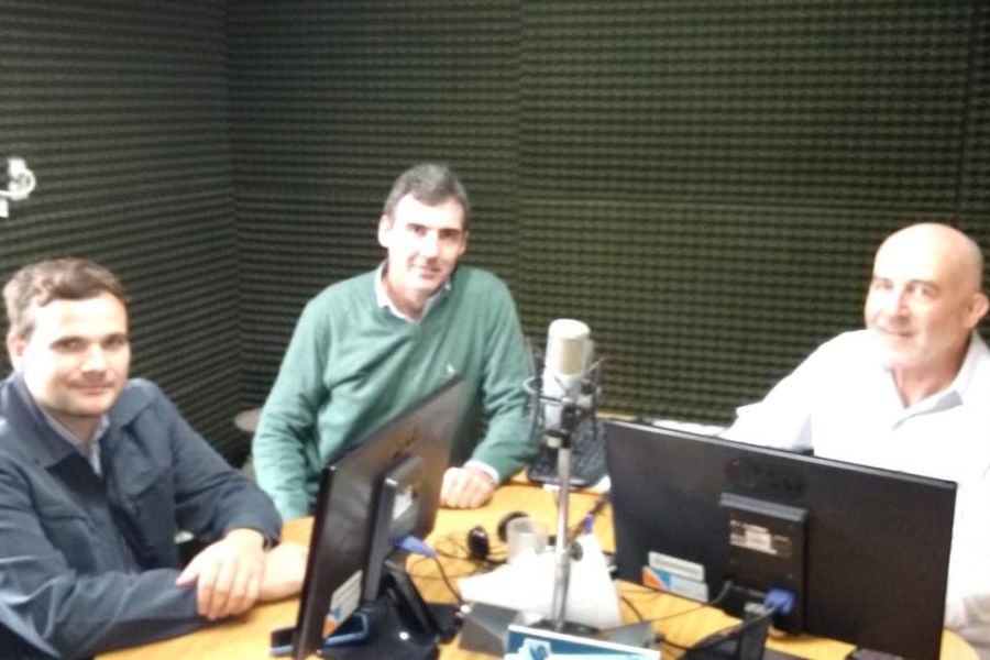 Franzen y Enrico con Montú