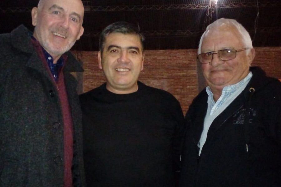Montú con Calderon e Imsandt