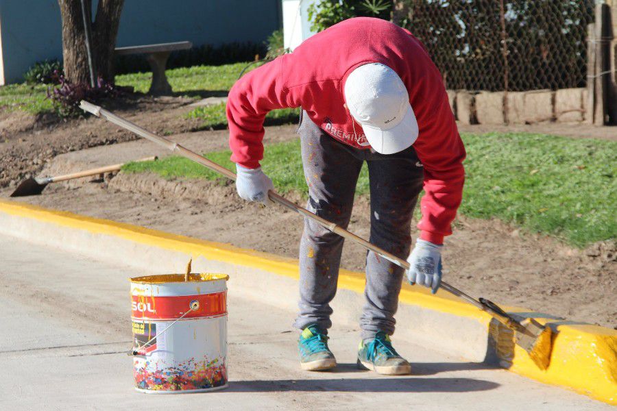 Obras de mantenimiento en Franck