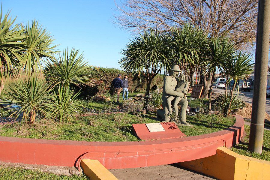 Obras en espacio públicos