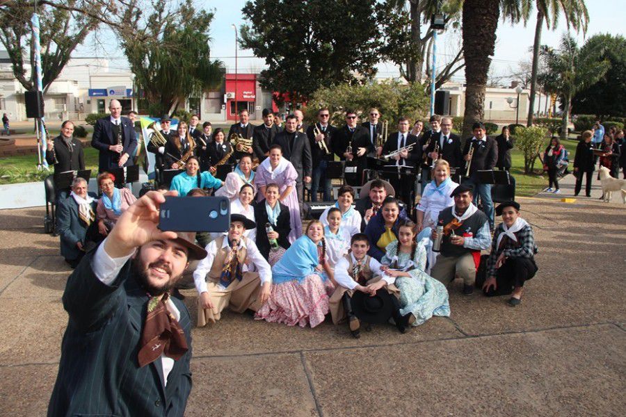 Acto oficial por el Día de la Independencia