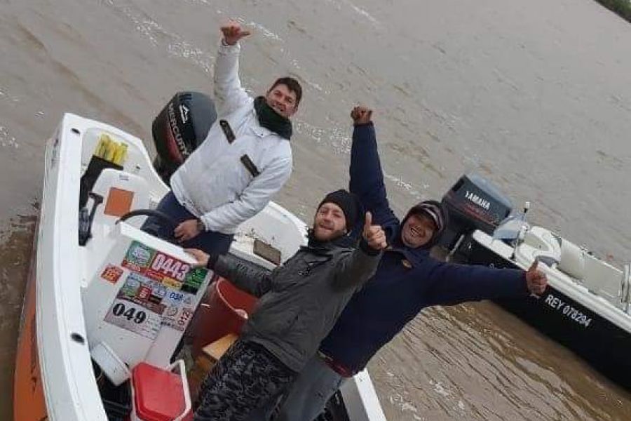 Pescadores franckinos en La Paz