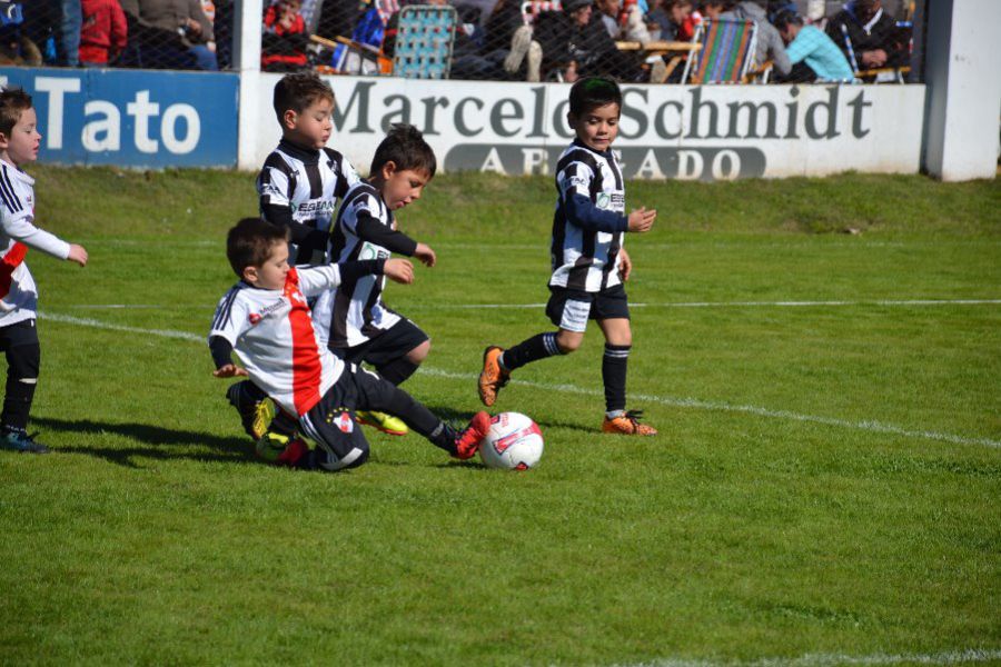 Fútbol infantil en el CAF