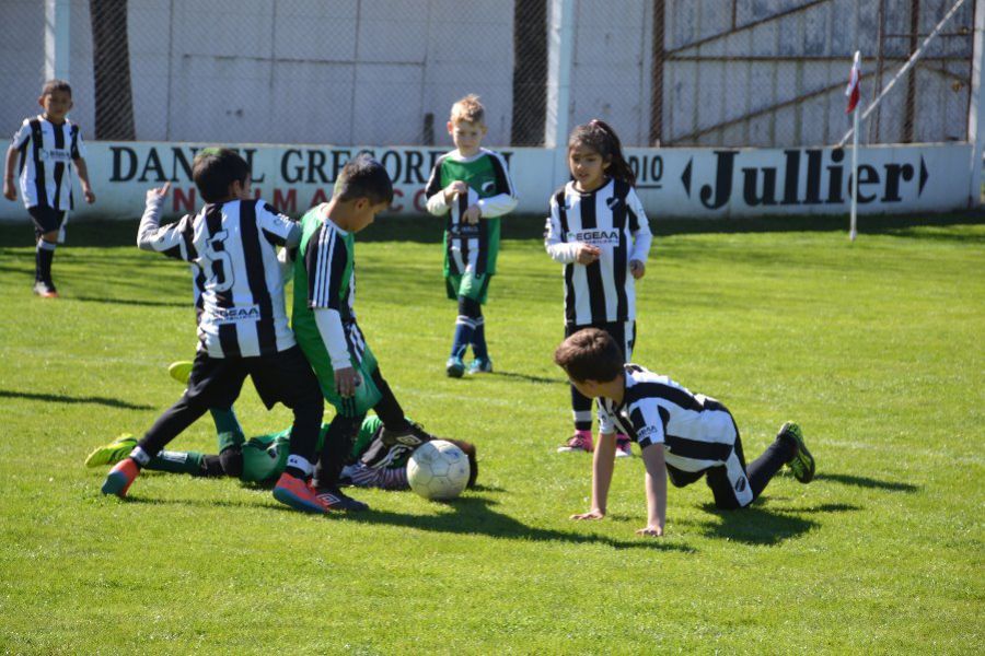 Fútbol infantil en el CAF