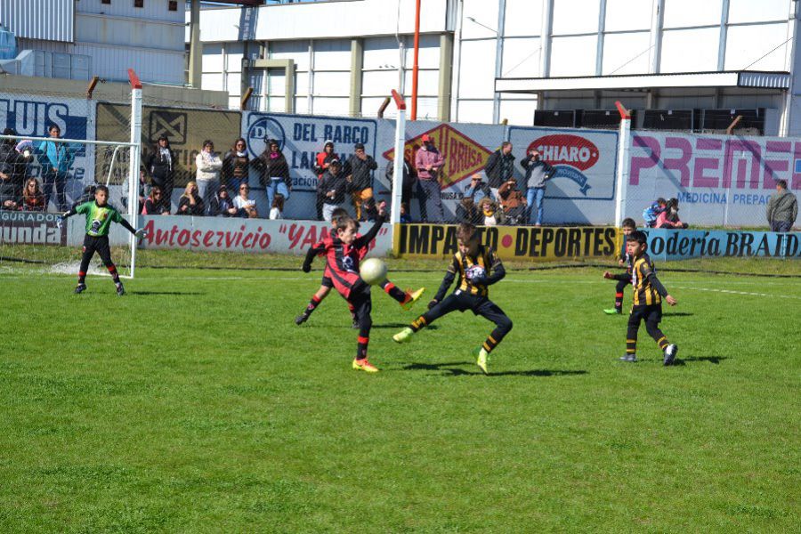 Fútbol infantil en el CAF