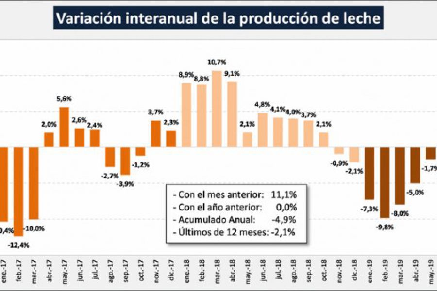 Gráfico - Producción de Leche