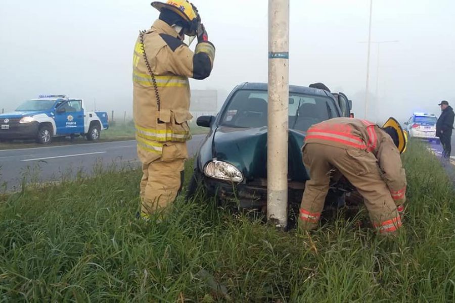 Accidente en Autovía 19