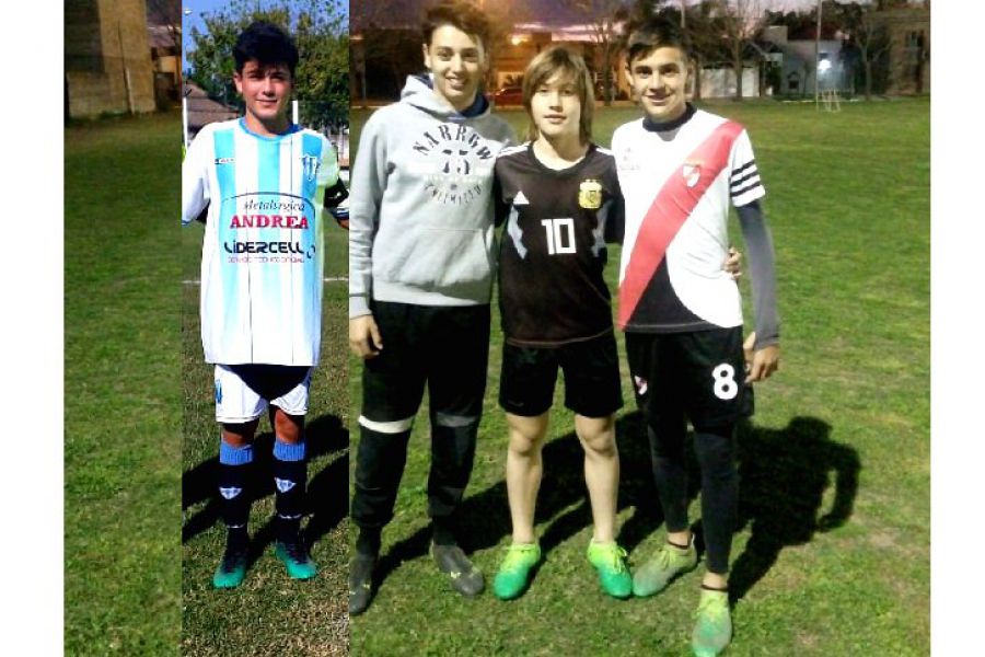 Gatti, Galoppo, Jullier y Díaz al seleccionado de Sub14 L.E.F.