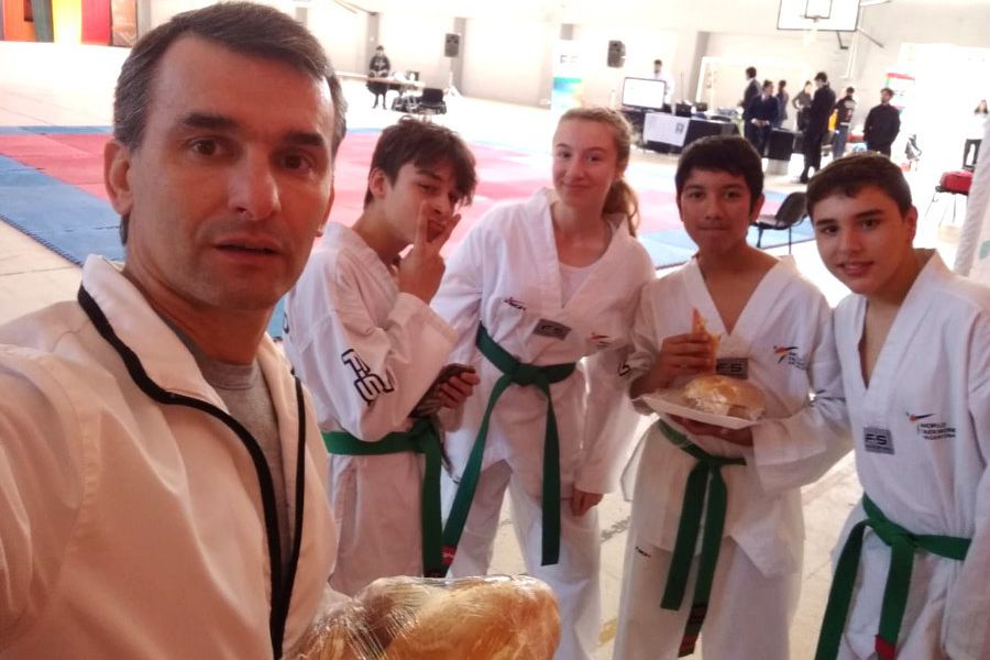 Taekwondo del CSyDA en Santa Fe Juega