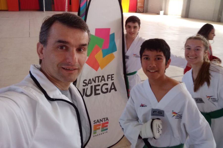 Taekwondo del CSyDA en Santa Fe Juega