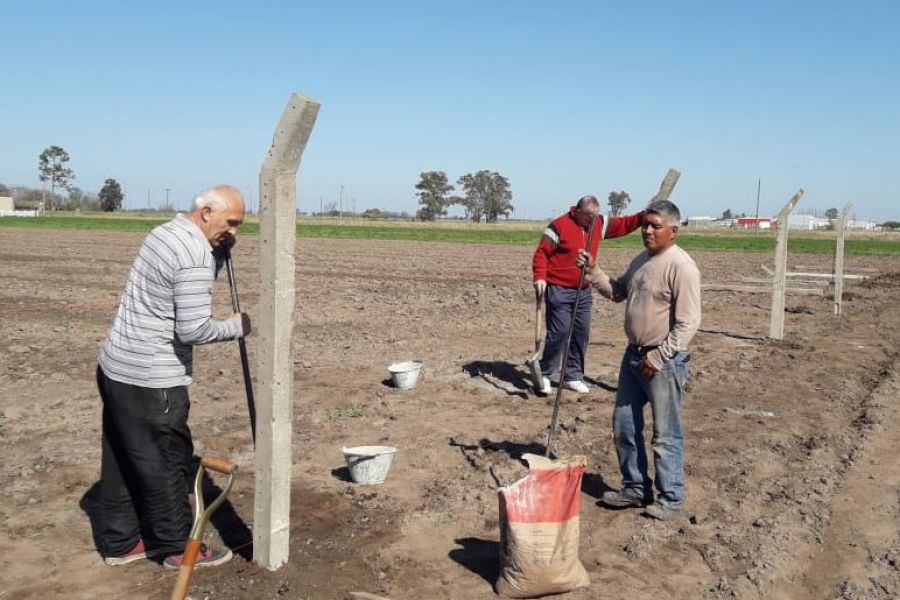 Cerramiento del nuevo predio del CSyDA