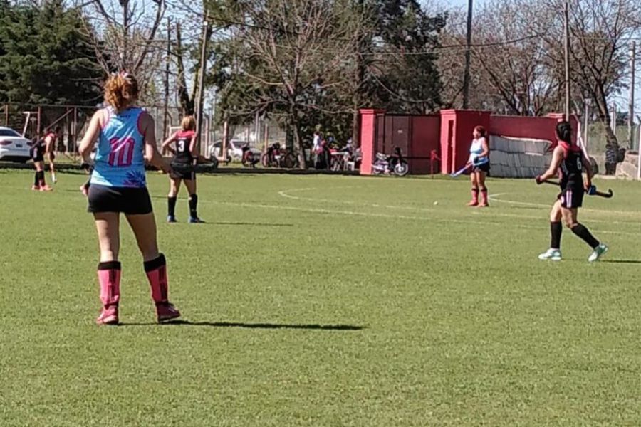 Mami hockey del CAF en Santoto