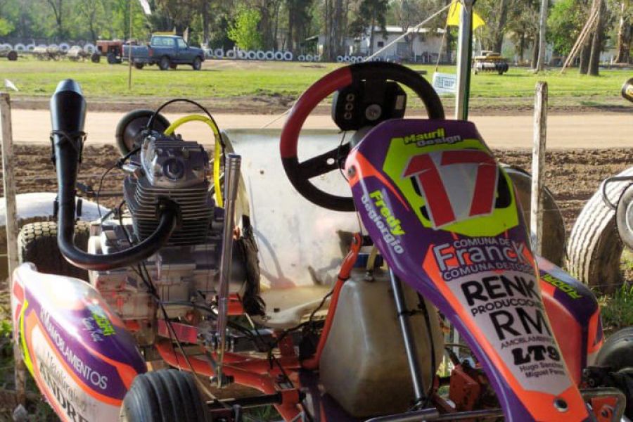 Fernando Degiorgio en el Open Kart