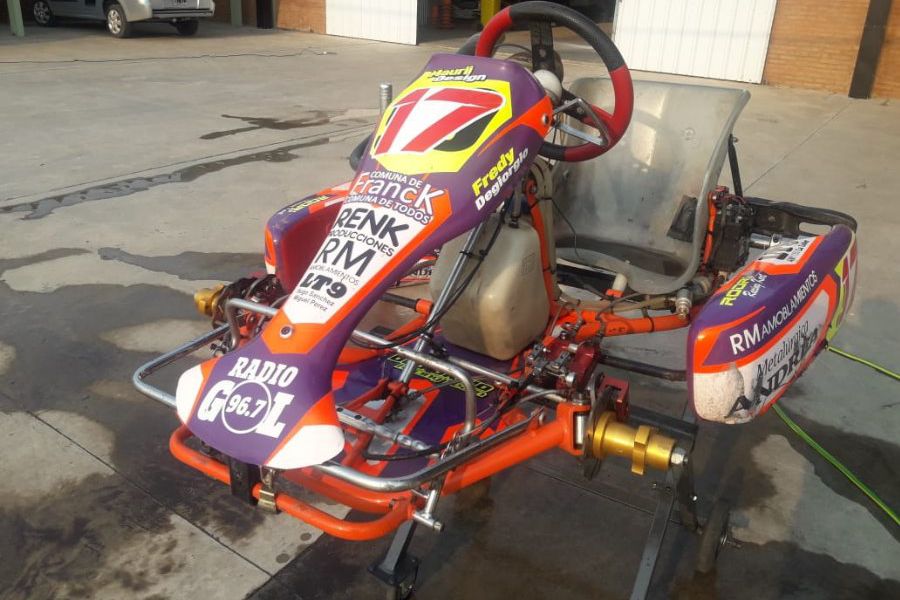 Fernando Degiorgio en el Open Kart