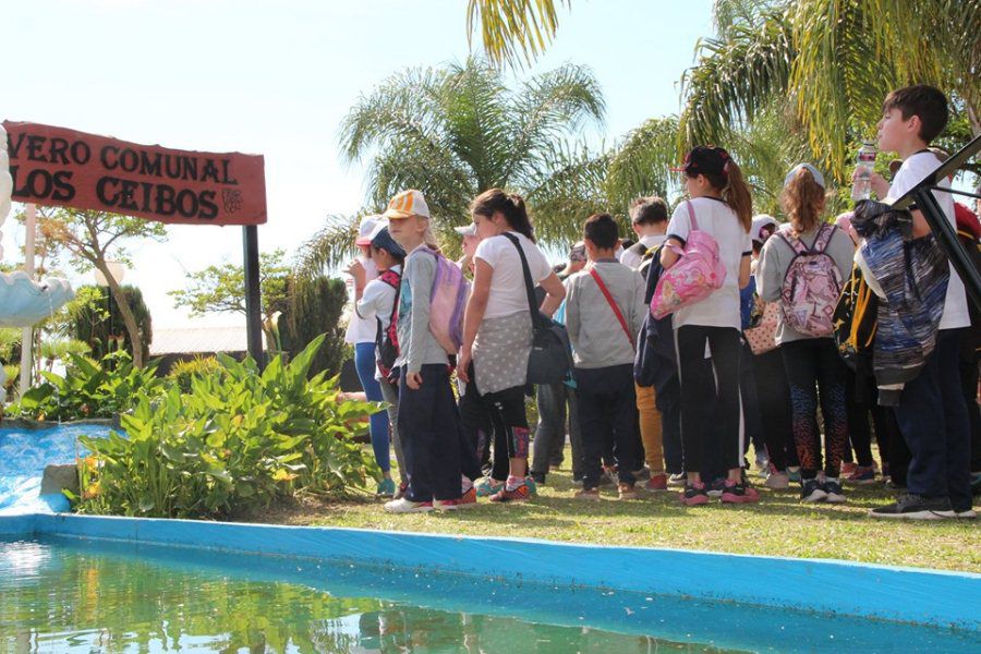 Alumnos de la Escuela 321 en FIMA