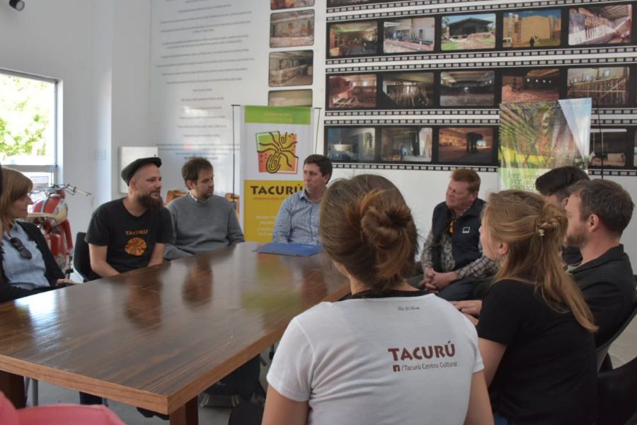 Pirola con el Proyecto Tacurú