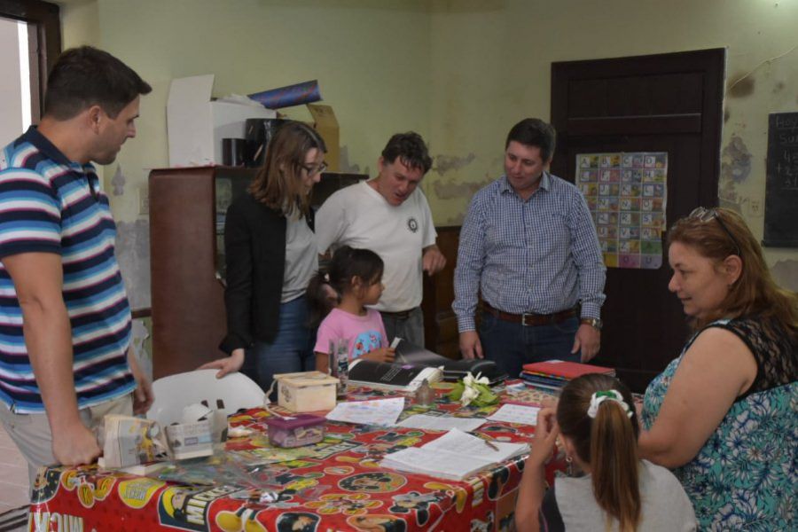 Pirola en instituciones sancarlinas