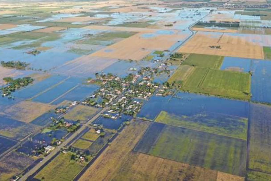 Las Tunas bajo agua