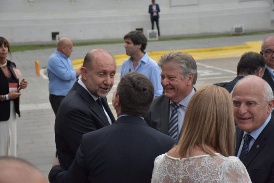 Pirola en la asunción de Perotti y Rodenas