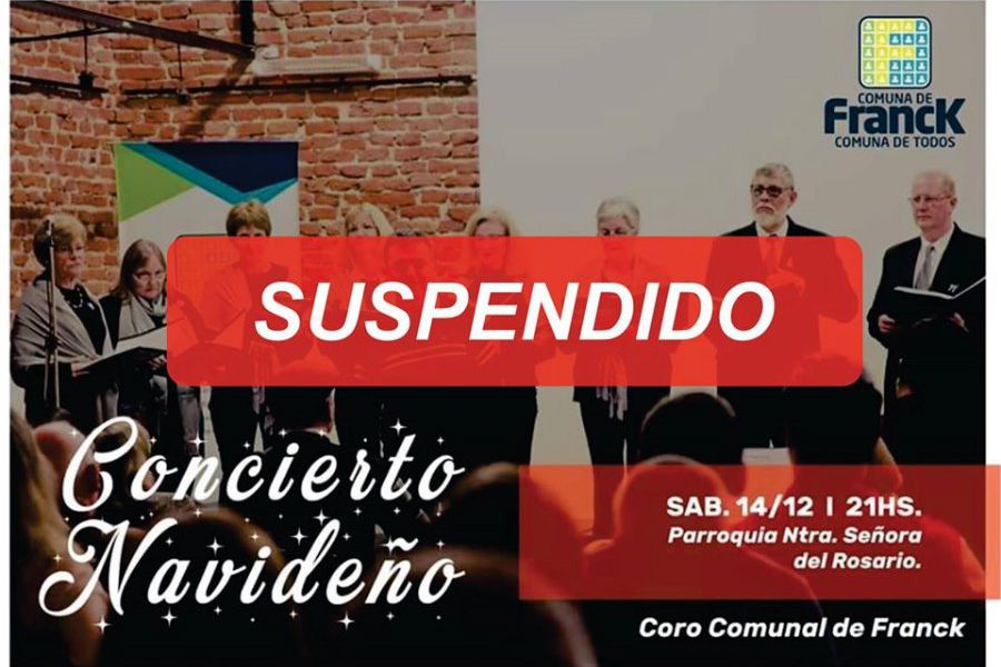 Concierto Navideño - Suspendido