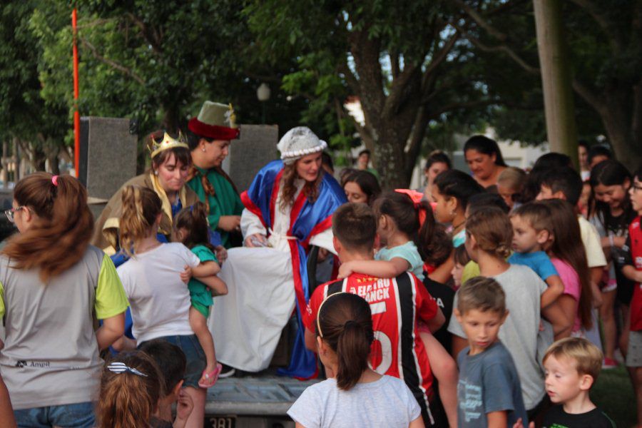Reyes Magos en plazas franckinas